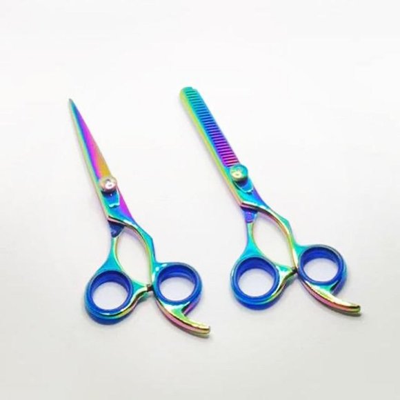 Barber Scissor Set Japanese Cutting & Thinning - Picture 2 of 4